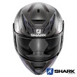 Casco Integrale Shark D-SKWAL Kanhji Mat - Antracite Blu Nero