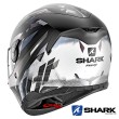 Casco Integrale Shark D-SKWAL Kanhji Mat - Nero Bianco Antracite