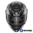 Casco Integrale Shark D-SKWAL Kanhji Mat - Nero Bianco Antracite