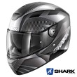 Casco Integrale Shark D-SKWAL Mercurium Mat - Nero Antracite Nero