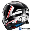 Casco Integrale Shark SKWAL 2 Replica Sykes - Nero Bianco Antracite