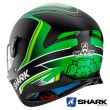 Casco Integrale Shark SKWAL 2 Replica Sykes Mat - Nero Verde Bianco
