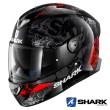 Casco Integrale Shark SKWAL 2 Nuk'Hem - Nero Antracite Rosso