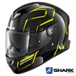 Casco Integrale Shark SKWAL 2 Flynn - Nero Giallo Antracite
