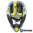 Casco Cross Shark VARIAL Replica Tixier - Nero Blu Giallo