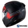 Casco Integrale Shark RACE-R PRO Replica Zarco Mat GP De France - Nero Antracite Rosso