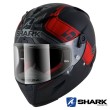 Casco Integrale Shark RACE-R PRO Replica Zarco Mat GP De France - Nero Antracite Rosso