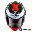 Casco Integrale Shark RACE-R PRO Lorenzo Monster Mat 2018 - Nero Rosso Verde