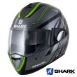 Casco Apribile Shark EVOLINE SERIES 3 Hyrium - Antracite Nero Giallo