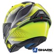 Casco Apribile Shark EVO-ONE 2 Keenser - Giallo Nero Antracite
