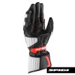 Guanti Pelle Spidi CARBO TRACK REPLICA - Bianco