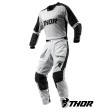Completo Enduro Thor TERRAIN (In The Boot) - Grigio Chiaro Nero