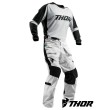 Completo Enduro Thor TERRAIN (Over The Boot) - Grigio Chiaro Nero