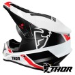 Casco Motocross Thor SECTOR SPLIT - Bianco Nero