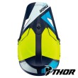 Casco Motocross Thor SECTOR BLADE - Blu Navy Giallo Acido