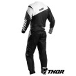 Completo Cross Bambino Thor Youth SECTOR BLADE - Nero Bianco