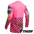 Maglia Cross Thor PULSE FAST BOYZ - Rosa