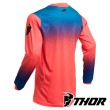 Maglia Cross Donna Thor Women's PULSE FADER - Corallo
