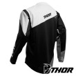 Maglia Cross Bambino Thor Youth SECTOR BLADE - Nero Bianco