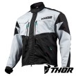 Giacca Enduro Thor TERRAIN - Grigio Chiaro Nero