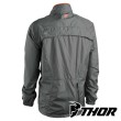 Giacca Antipioggia Thor PACK - Carbone Arancione