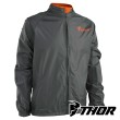 Giacca Antipioggia Thor PACK - Carbone Arancione
