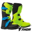 Stivali Cross Bambino Thor Youth BLITZ XP - Fluo Acido Nero