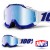 100% Maschera THE ACCURI Calgary - Lente Blu Specchio