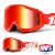 100% Maschera THE STRATA JUNIOR Furnace - Lente Rosso Specchio