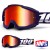 100% Maschera THE ACCURI Grib - Lente Rosso Specchio