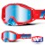 100% Maschera THE RACECRAFT Kuriakin - Lente Blu Specchio
