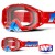 100% Maschera THE RACECRAFT Kuriakin - Lente Trasparente