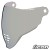 Icon Visiera FLITESHIELD - RST Argento