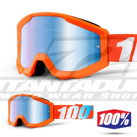 100% Maschera THE STRATA JUNIOR Goliath - Lente Trasparente