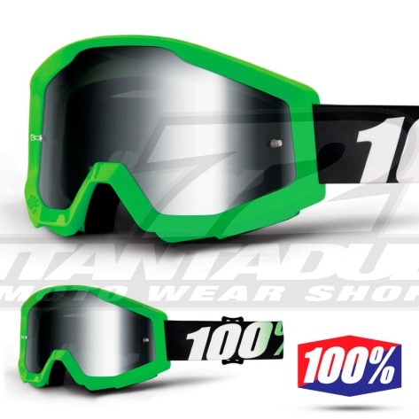 100% Maschera THE STRATA Orange - Lente Blu Specchio