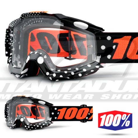 100% Maschera THE ACCURI Zest - Lente Trasparente