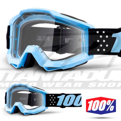 100% Maschera THE ACCURI Zest - Lente Trasparente