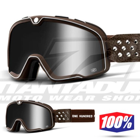 100% Maschera THE BARSTOW Snake River - Lente Fumé