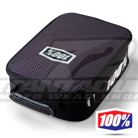 100% Maschera THE RACECRAFT Derestricted - Lente Trasparente