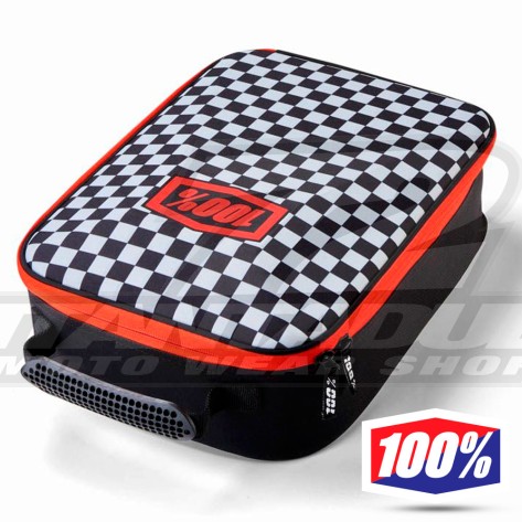 100% Maschera THE RACECRAFT Derestricted - Lente Trasparente