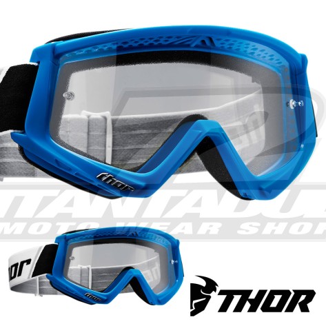 100% Maschera THE ACCURI Acidulous Cyan - Lente Blu Specchio
