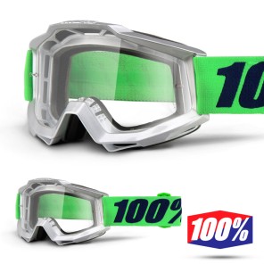 100% Maschera THE ACCURI Zest - Lente Trasparente