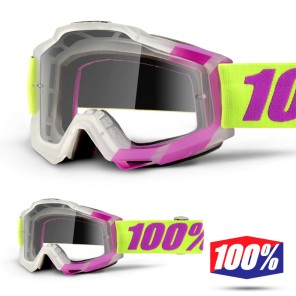 100% Maschera THE ACCURI Zest - Lente Trasparente