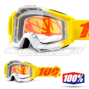 100% Maschera THE ACCURI Zest - Lente Trasparente