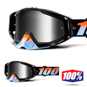 100% Maschera THE RACECRAFT Derestricted - Lente Rosso Specchio