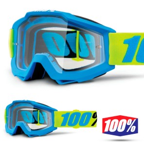 100% Maschera THE ACCURI Zest - Lente Trasparente