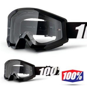 100% Maschera THE STRATA Orange - Lente Trasparente