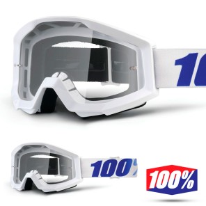 100% Maschera THE STRATA Orange - Lente Trasparente
