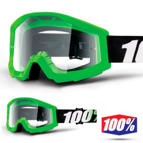 100% Maschera THE STRATA Orange - Lente Trasparente