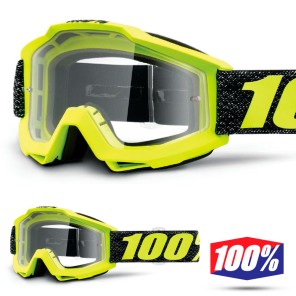 100% Maschera THE ACCURI Zest - Lente Trasparente